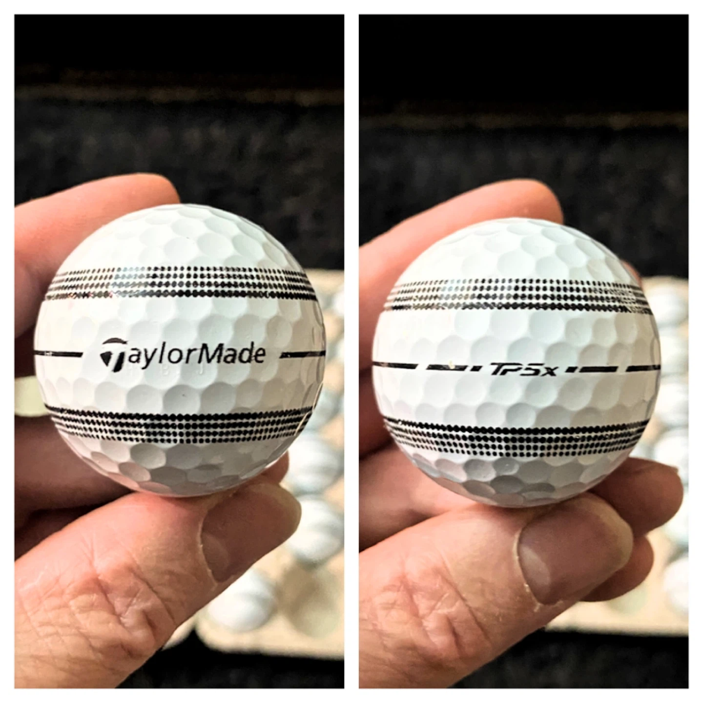18 Taylormade TP5x Stripe Golf Balls - photo 3