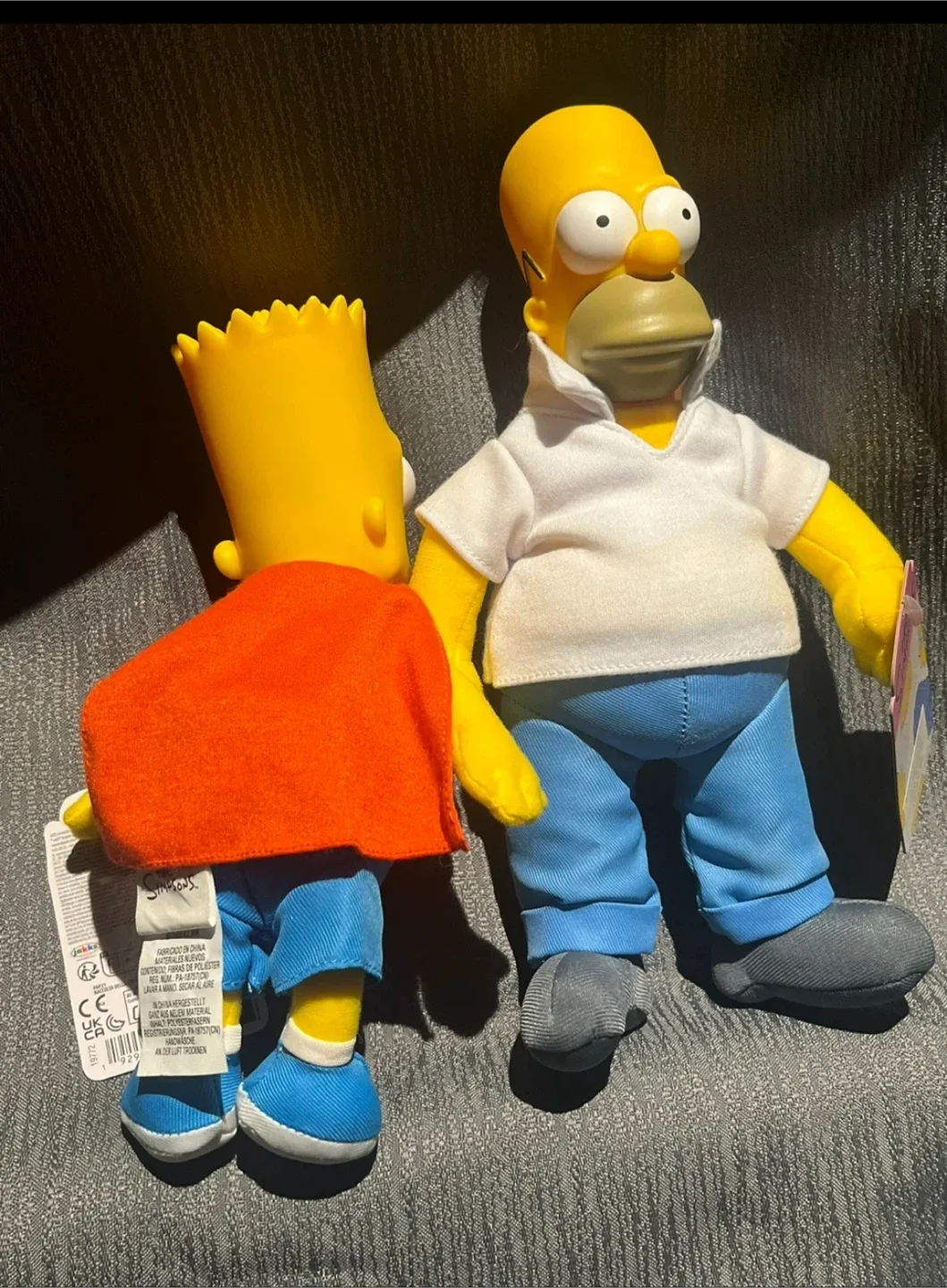 The Simpsons Plush Dolls - Homer & Bart image indicator(2)