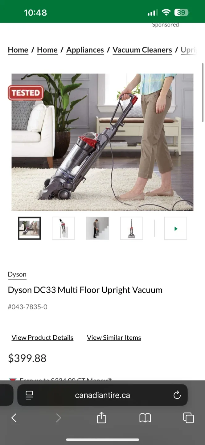 Dyson DC39 Vacuum Cleaner