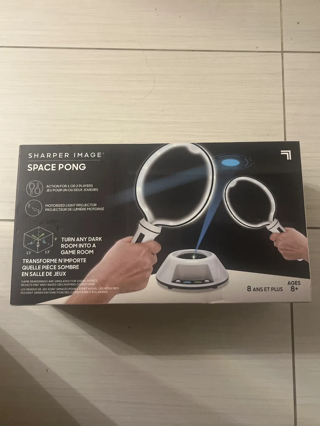 Sharper Image Space Pong Game - New in Box!