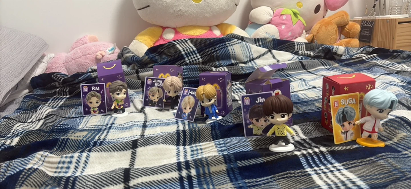 McDonald's BTS Meal Figures - Complete Set
