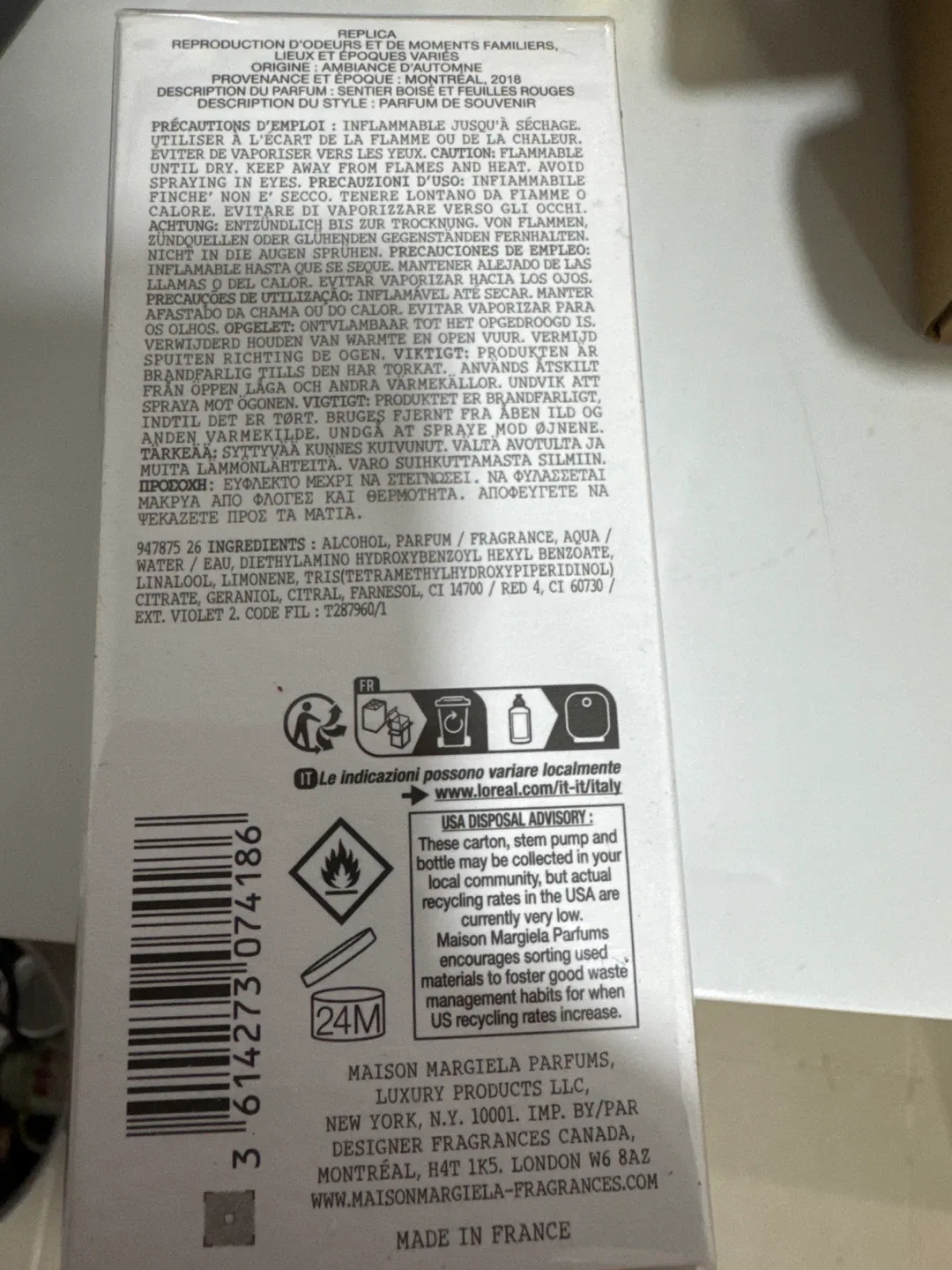 Maison Margiela Replica Autumn Vibes EDT 100ml image indicator(2)