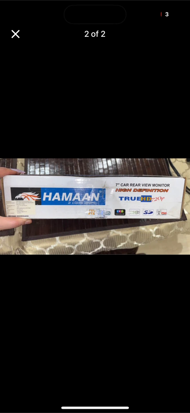 Hamaan 7" Car Rear View Monitor $120 - photo 2