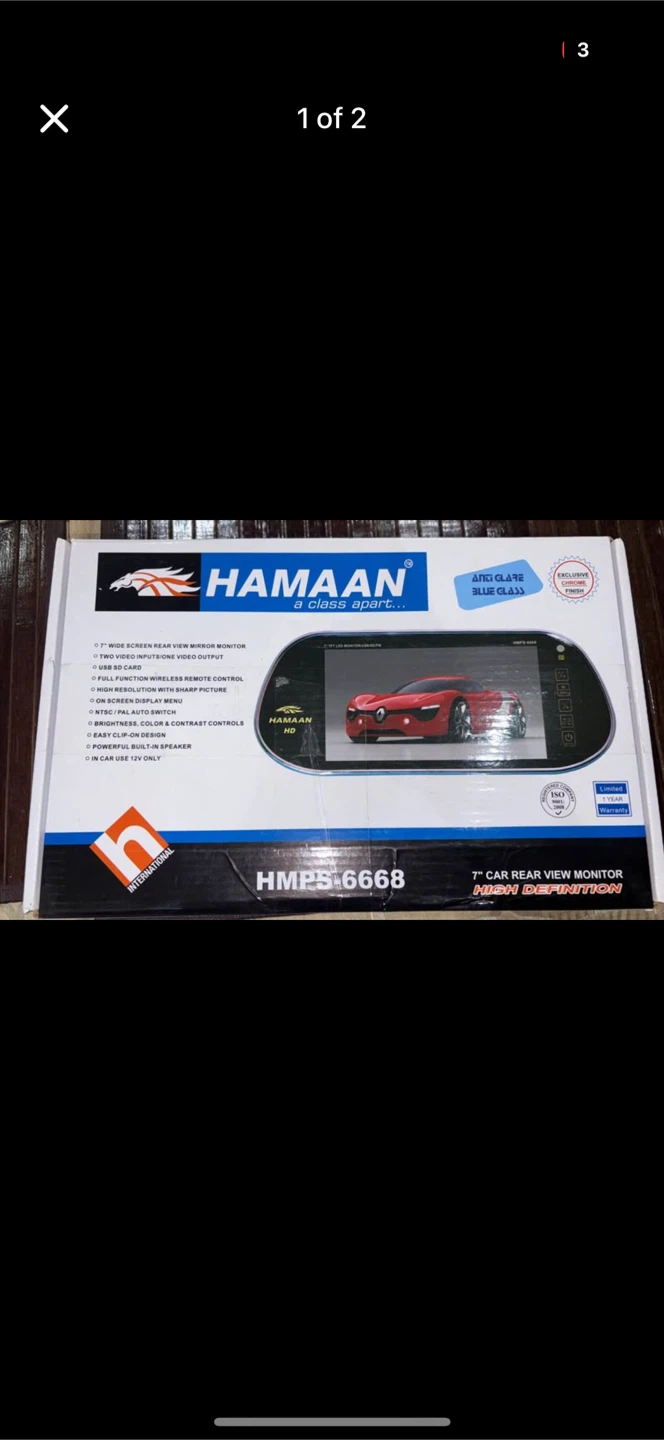 Hamaan 7" Car Rear View Monitor $120