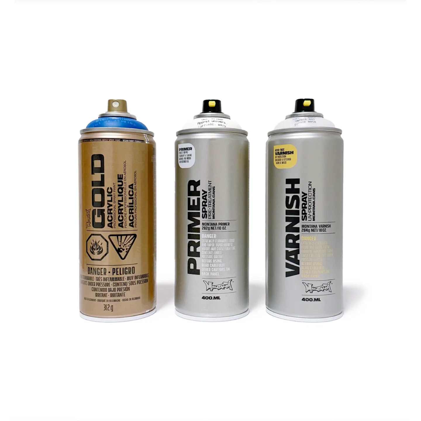 MONTANA GOLD & TECH Spray Cans (3pcs)