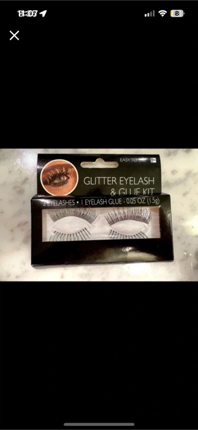 Glitter Eyelash Kit