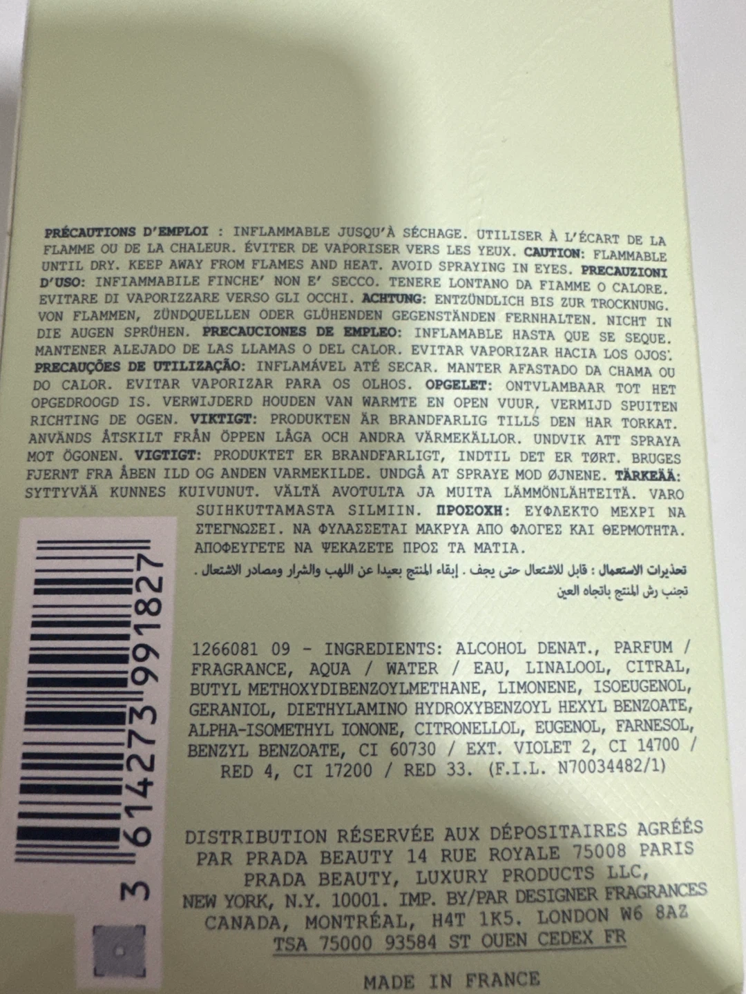 Prada Les Infusions de Gingembre Eau de Parfum 100ml - photo 2