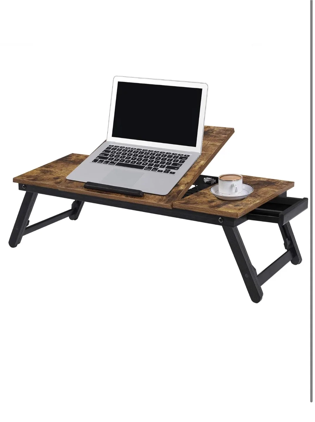 Foldable Adjustable Laptop Bed Desk image indicator(2)