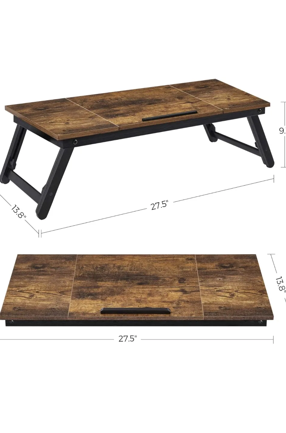 Foldable Adjustable Laptop Bed Desk