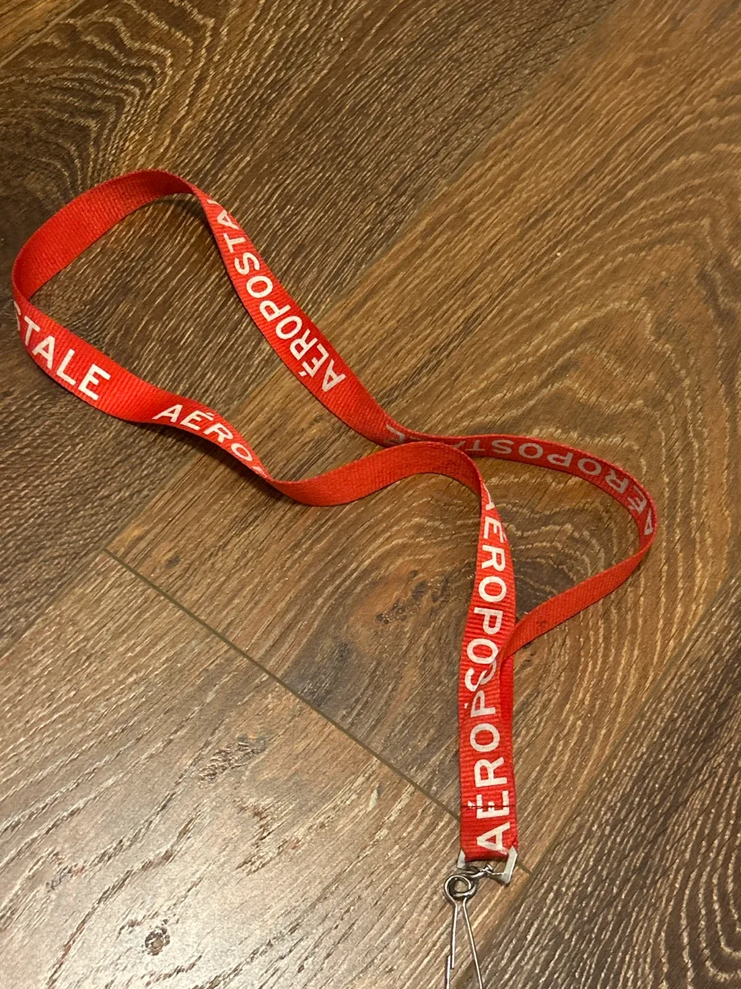 Aeropostale Red Lanyard