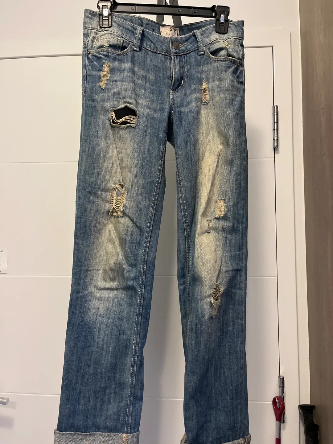 True Religion Distressed Jeans, Size 26