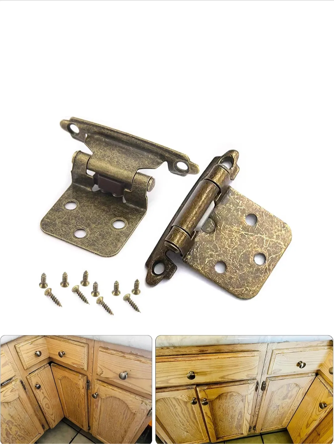 Cabinet Hinges - Bronze Tone image indicator(2)