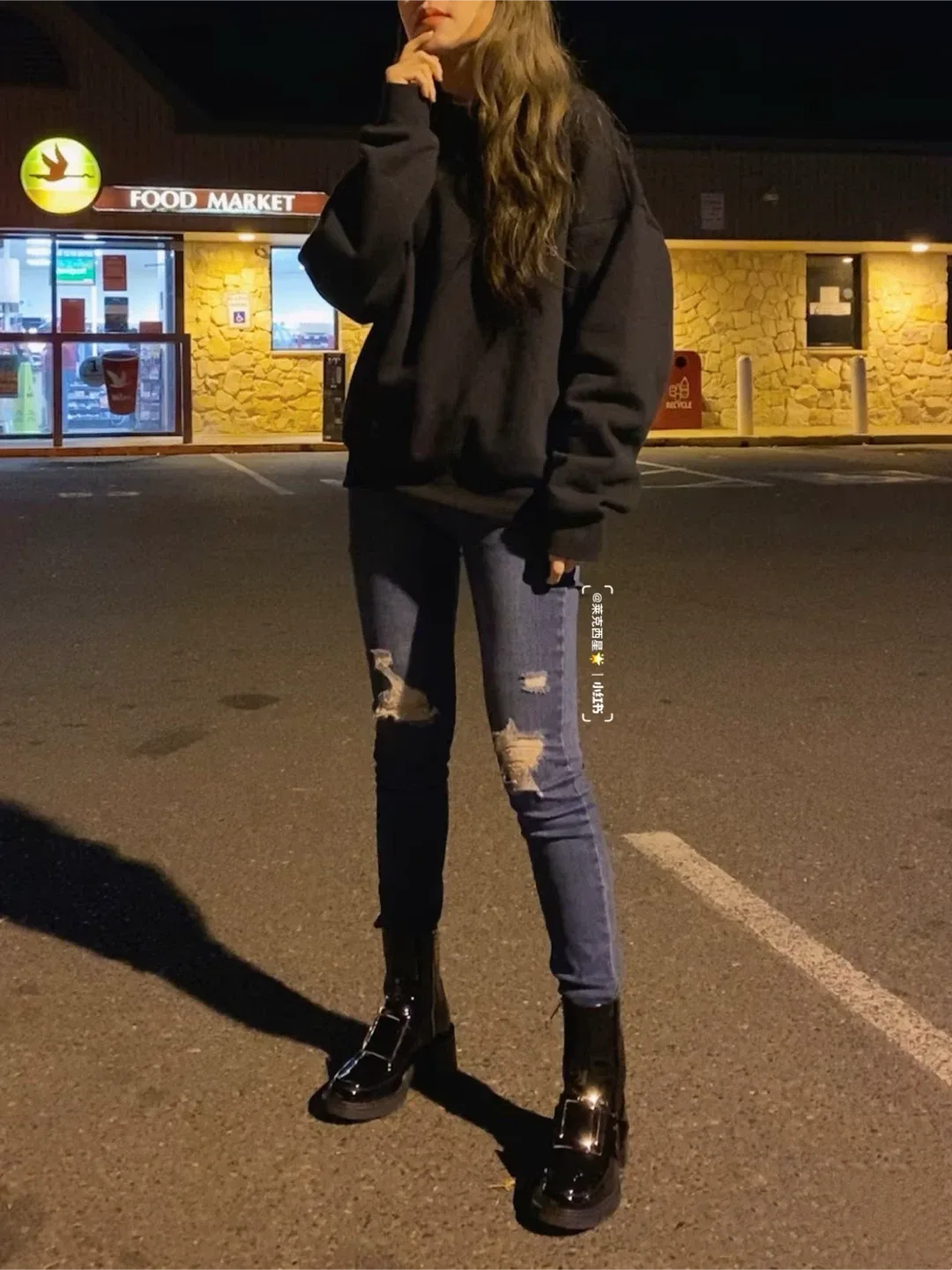 New Fashion Black Patent Leather Ankle Boots - Size 7 image indicator(10)