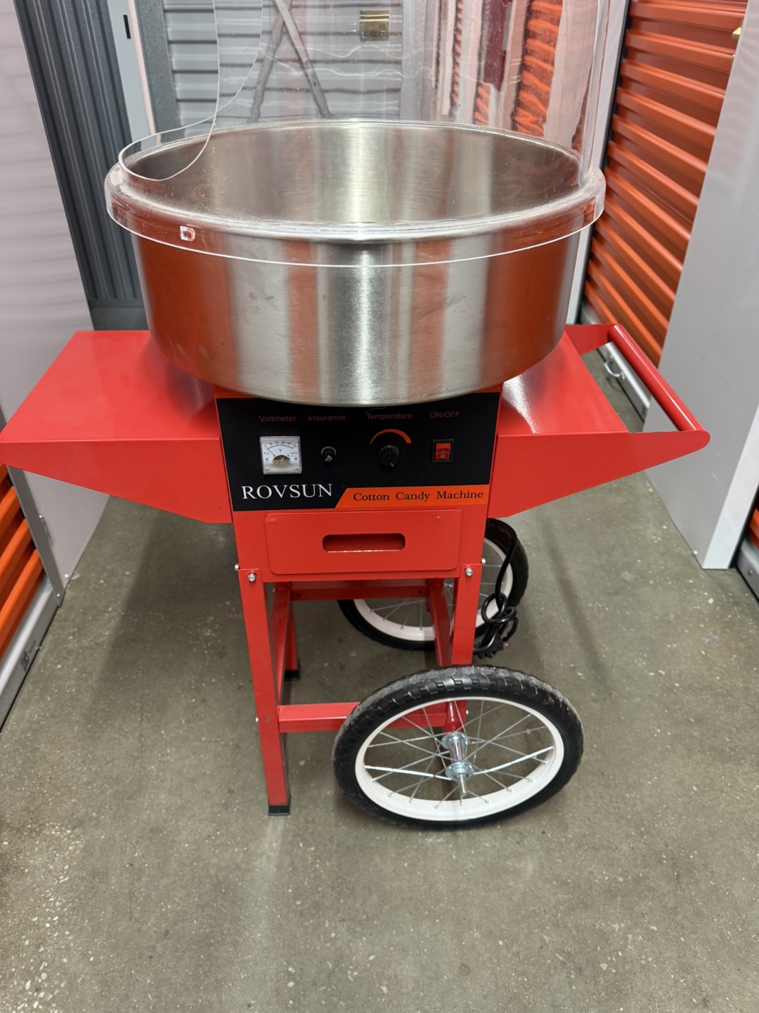 Rovsun Cotton Candy Machine - Red - photo 4