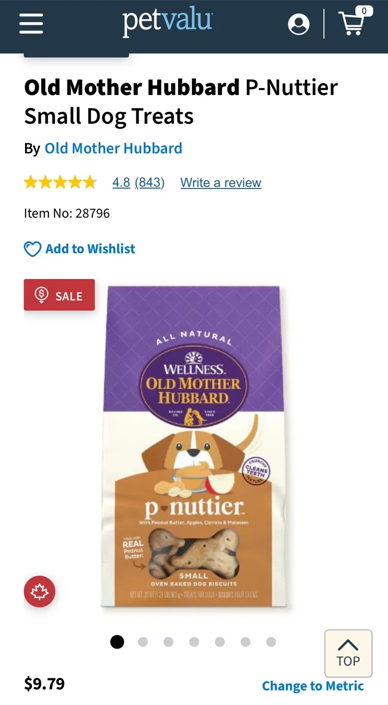 Old Mother Hubbard P-Nuttier Small Dog Treats image indicator(2)
