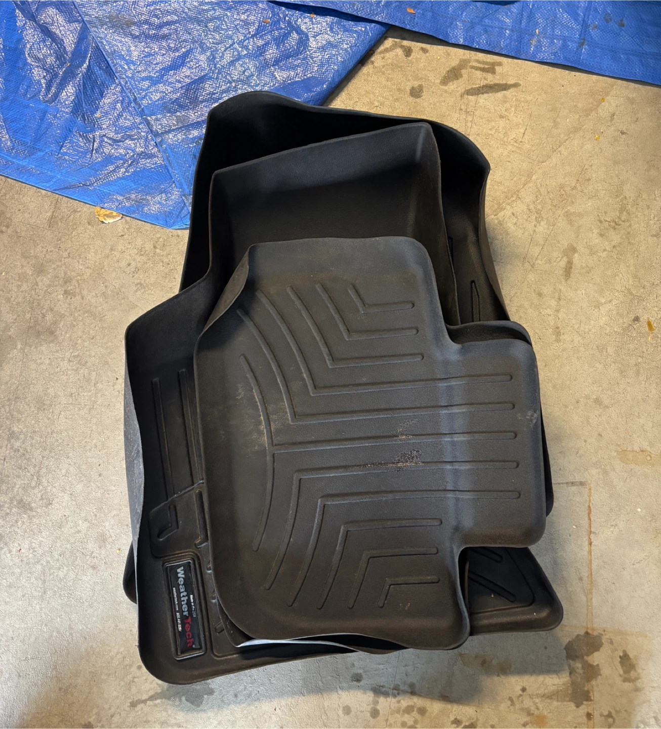 WeatherTech Floor Mats - Black Dodge Charger