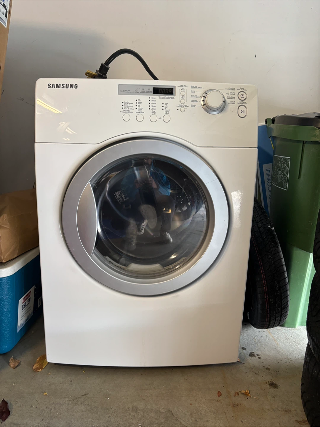 Samsung Clothes Dryer - White