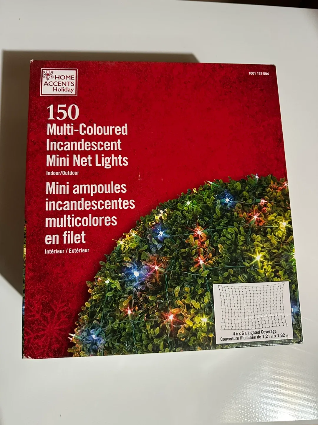 Home Accents 150 Multi-Coloured Mini Net Lights image indicator(2)
