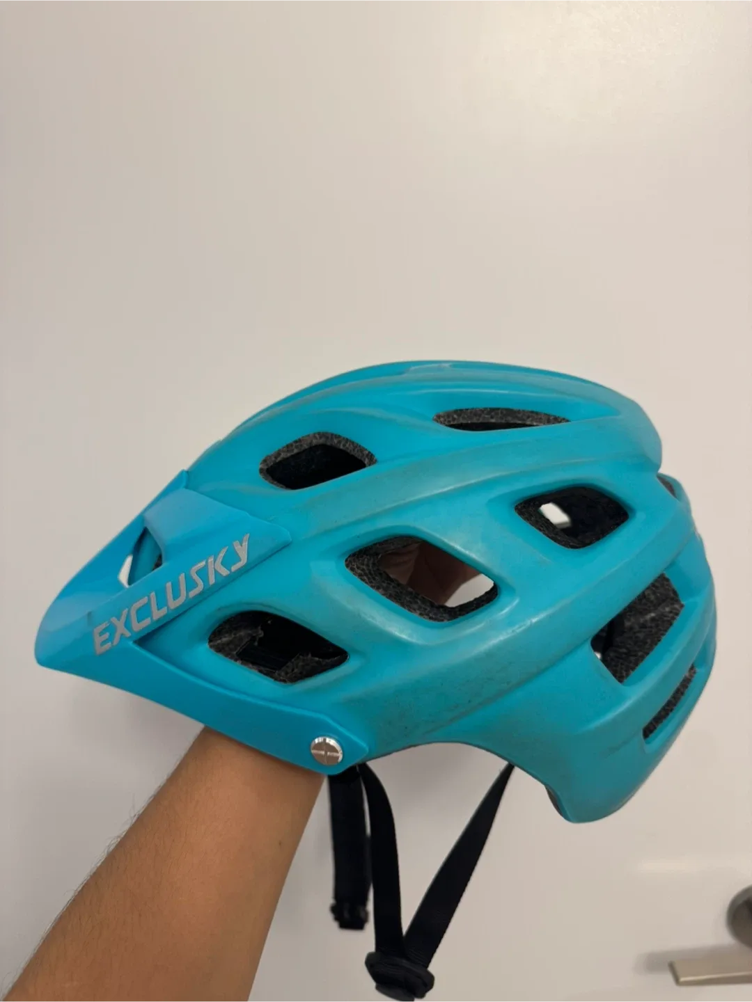Exclusky Blue Bike Helmet image indicator(2)