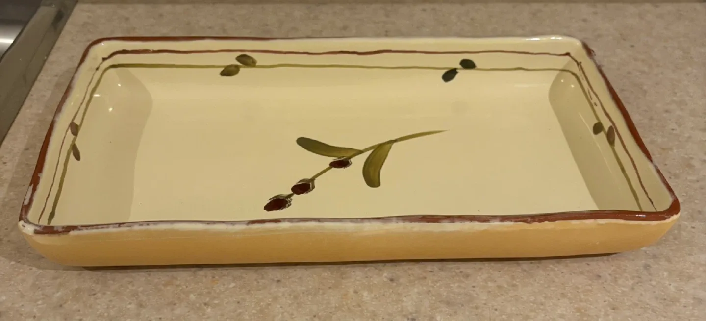 Hand-painted Serving Dish