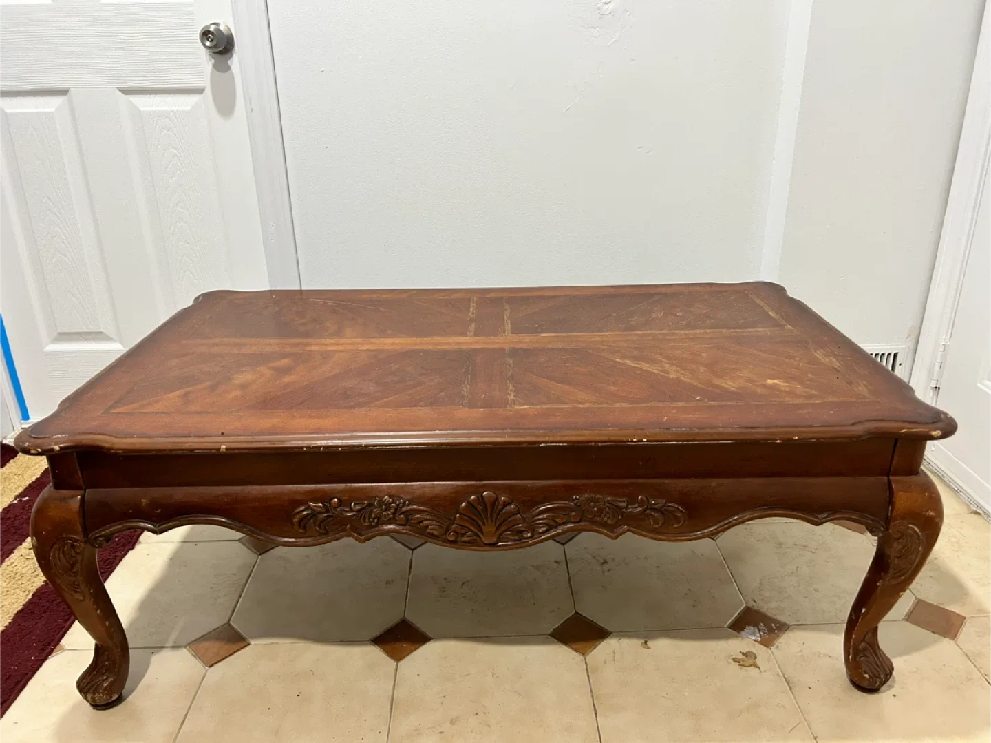 Vintage Wooden Coffee Table