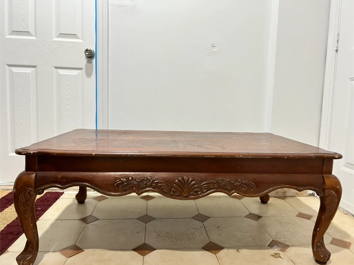 Vintage Wooden Coffee Table image indicator(2)