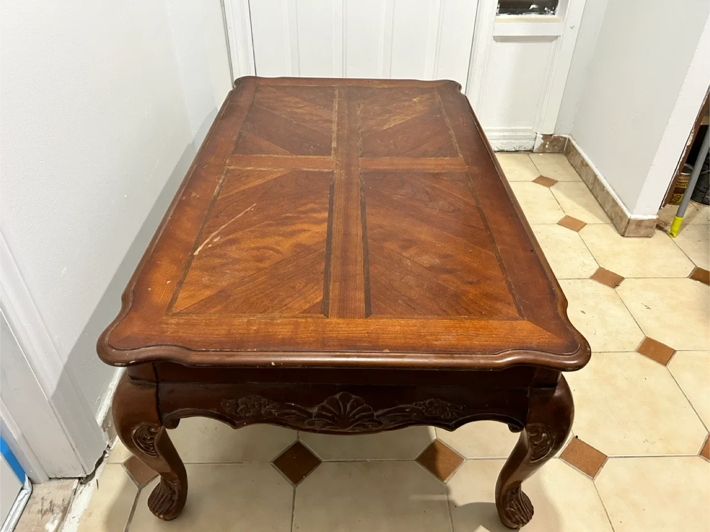 Vintage Wooden Coffee Table image indicator(4)