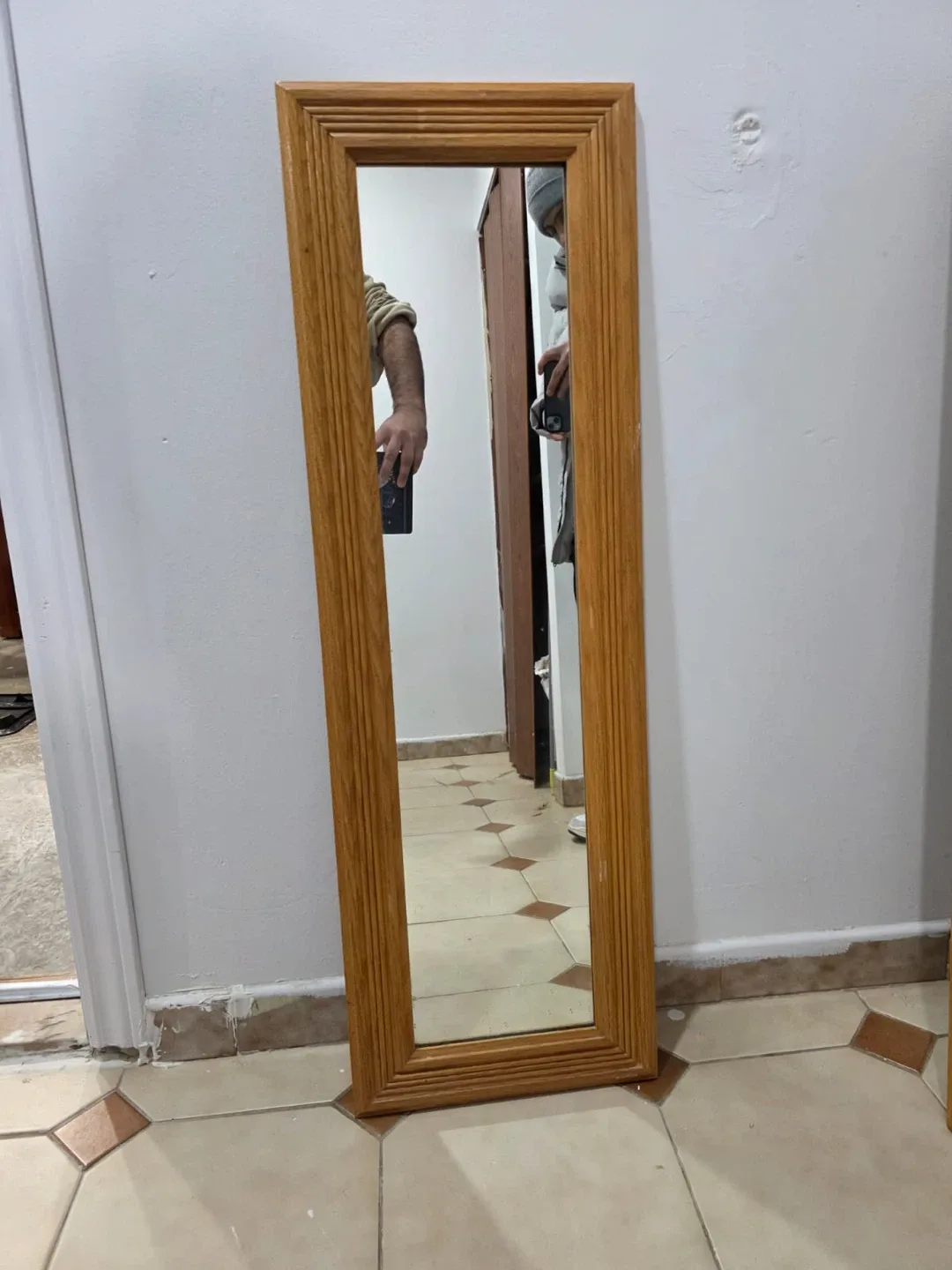 Wooden Framed Mirror