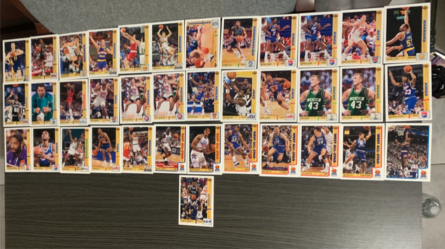 Vintage NBA Basketball Trading Cards