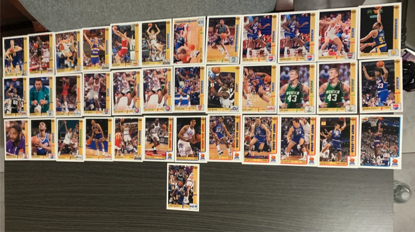 Vintage NBA Basketball Trading Cards
