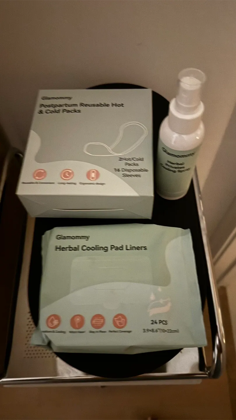 Glamommy Postpartum Reusable Hot & Cold Packs - NEW