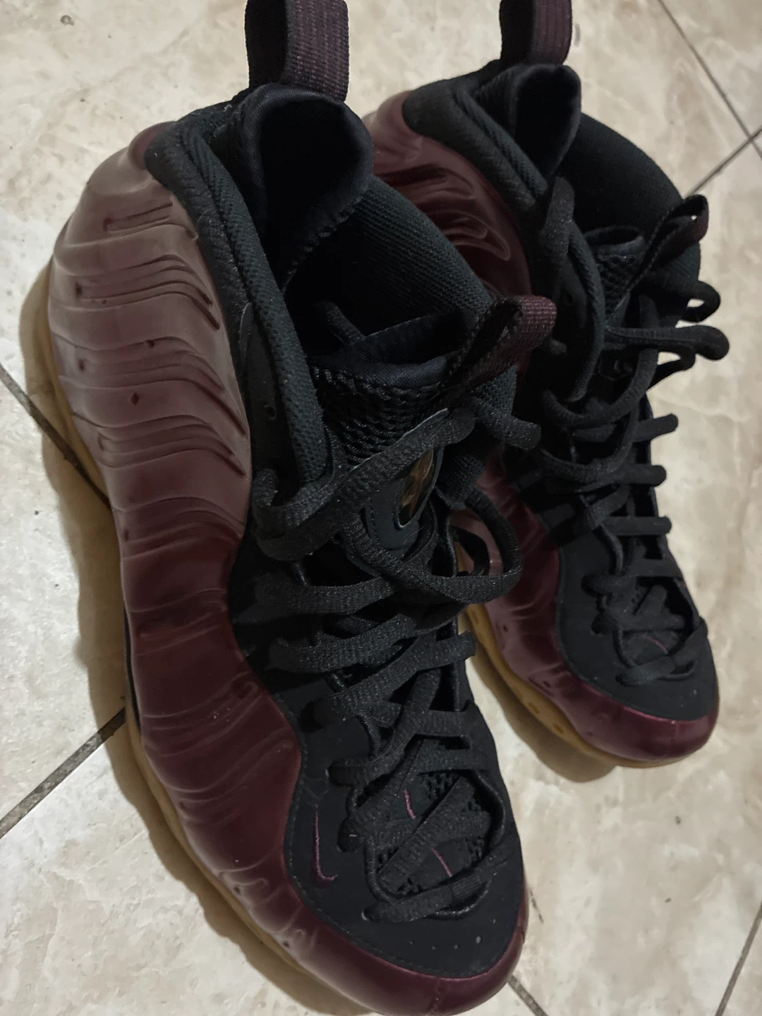 Foam posite maroon 2016