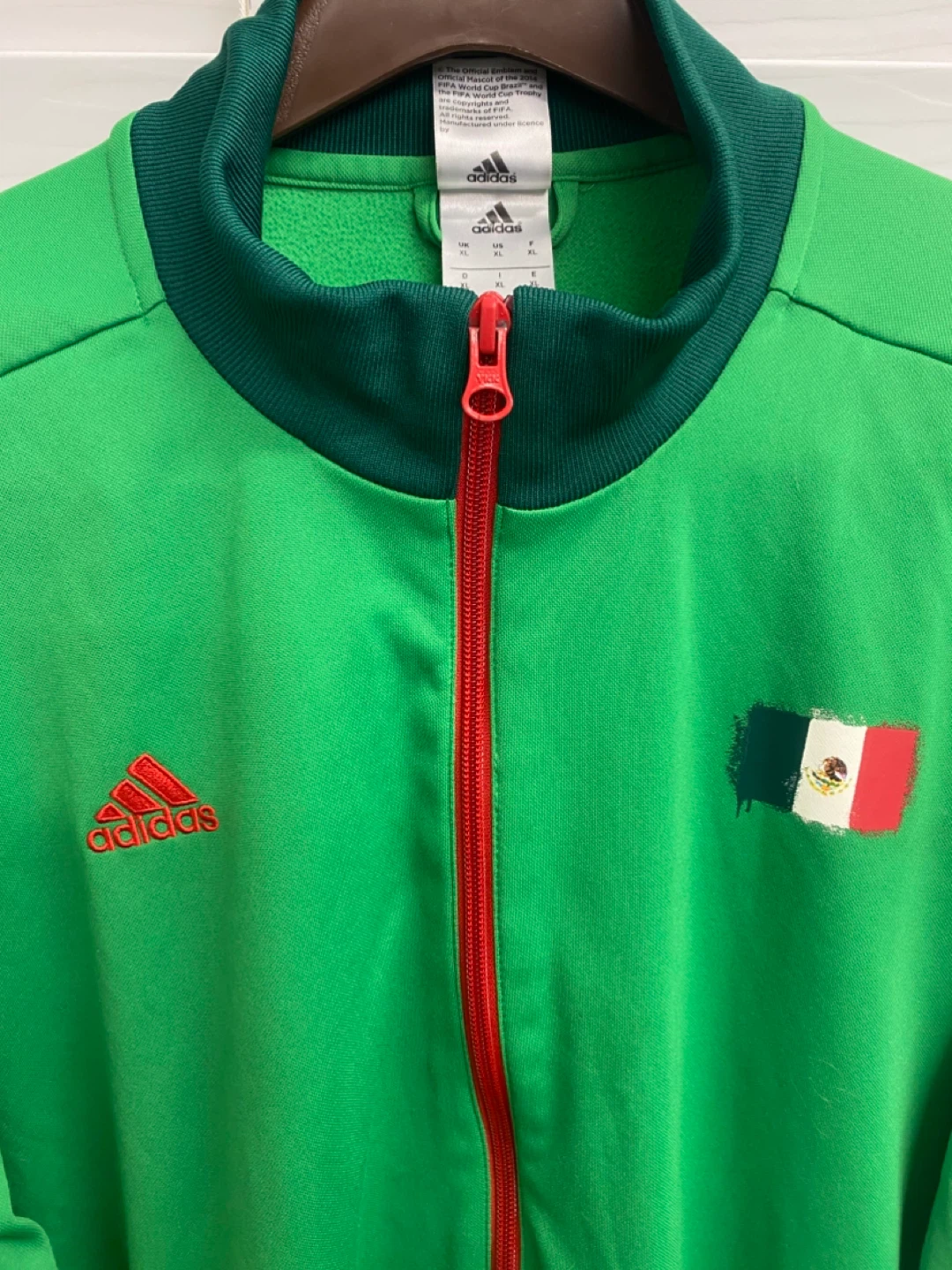 Adidas FIFA World Cup 2014 “Viva Mexico” Soccer Jacket - XL - photo 2