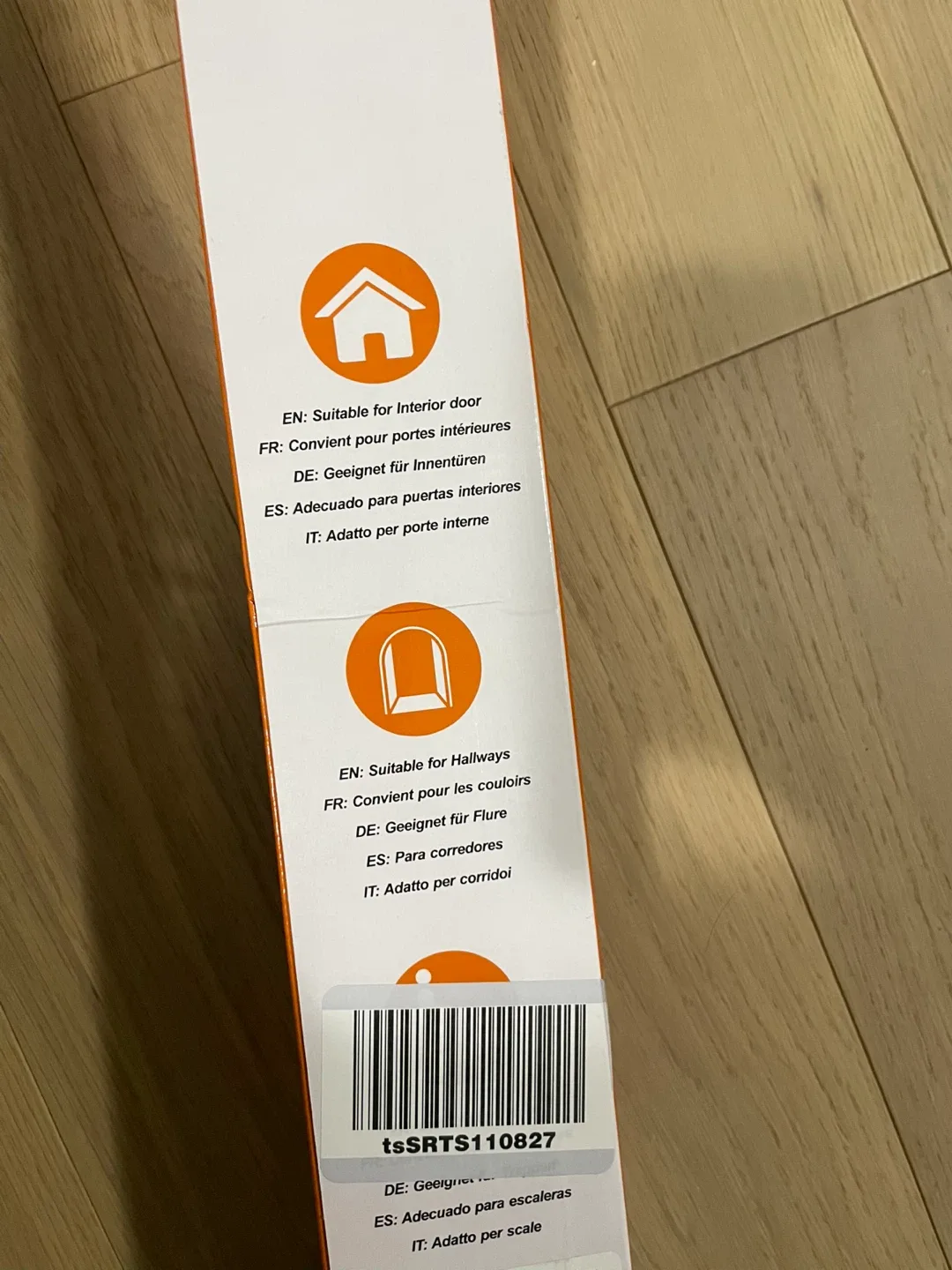 Retractable Safety Gate - White, New in Box image indicator(3)