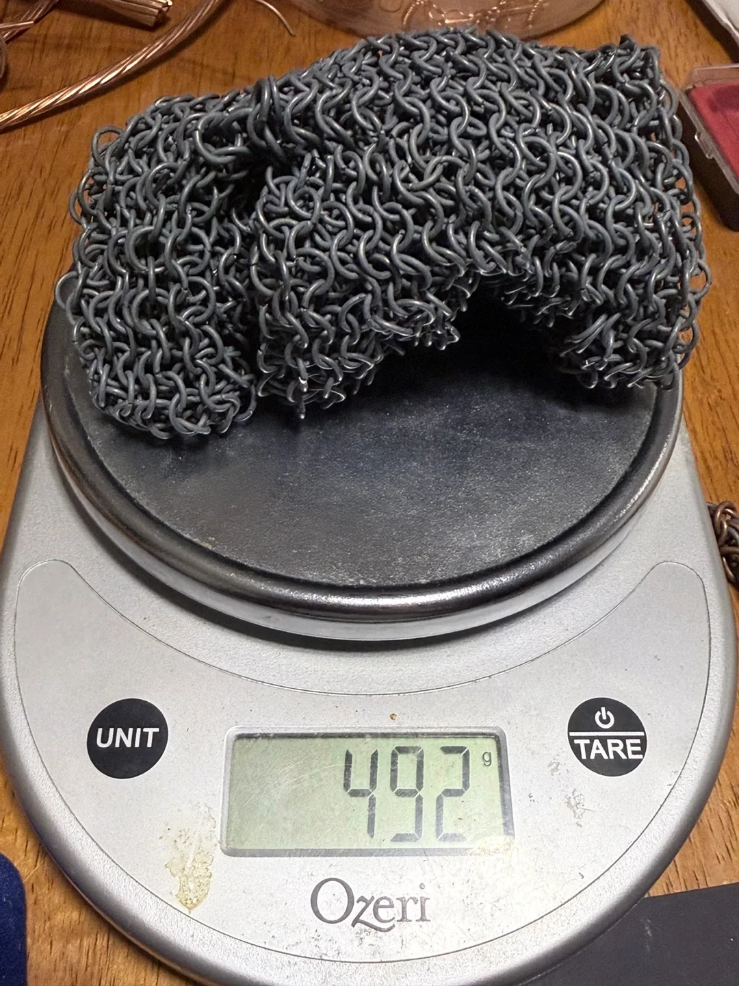 Unique, Hand made Chainmail Glove - Metal Ring Mesh image indicator(2)