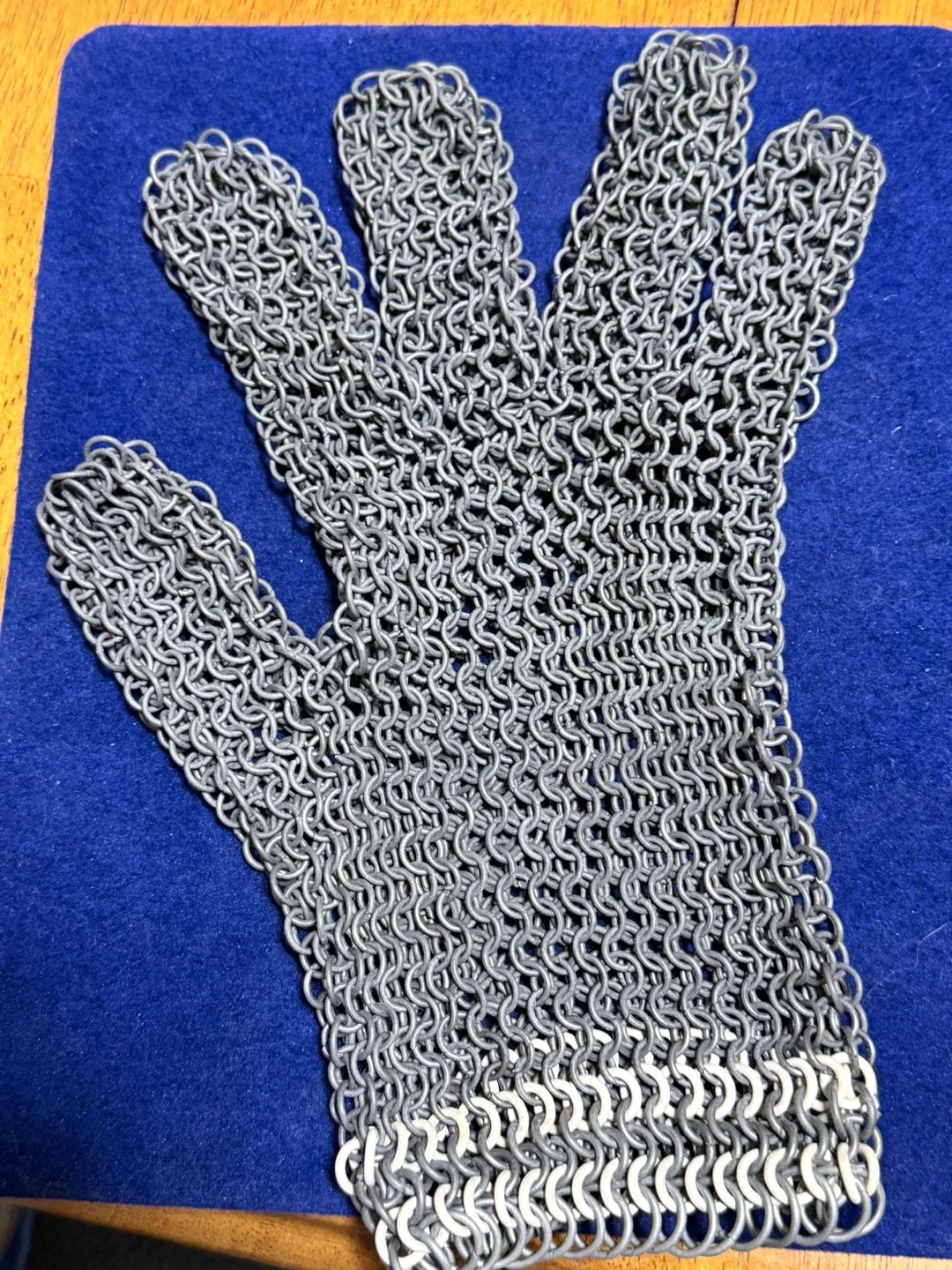 Unique, Hand made Chainmail Glove - Metal Ring Mesh