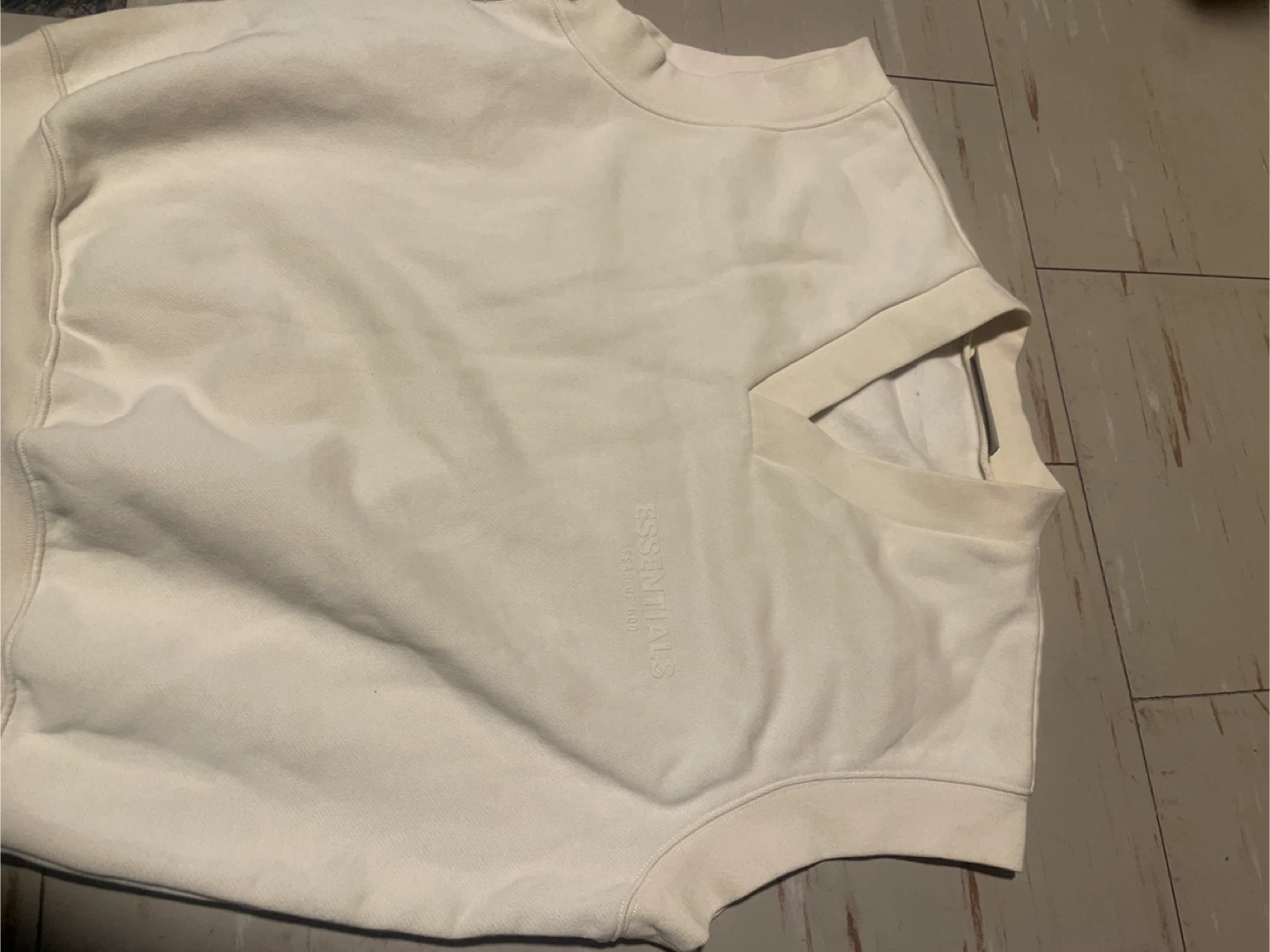Essentials Fear of God Cream Sweatshirt