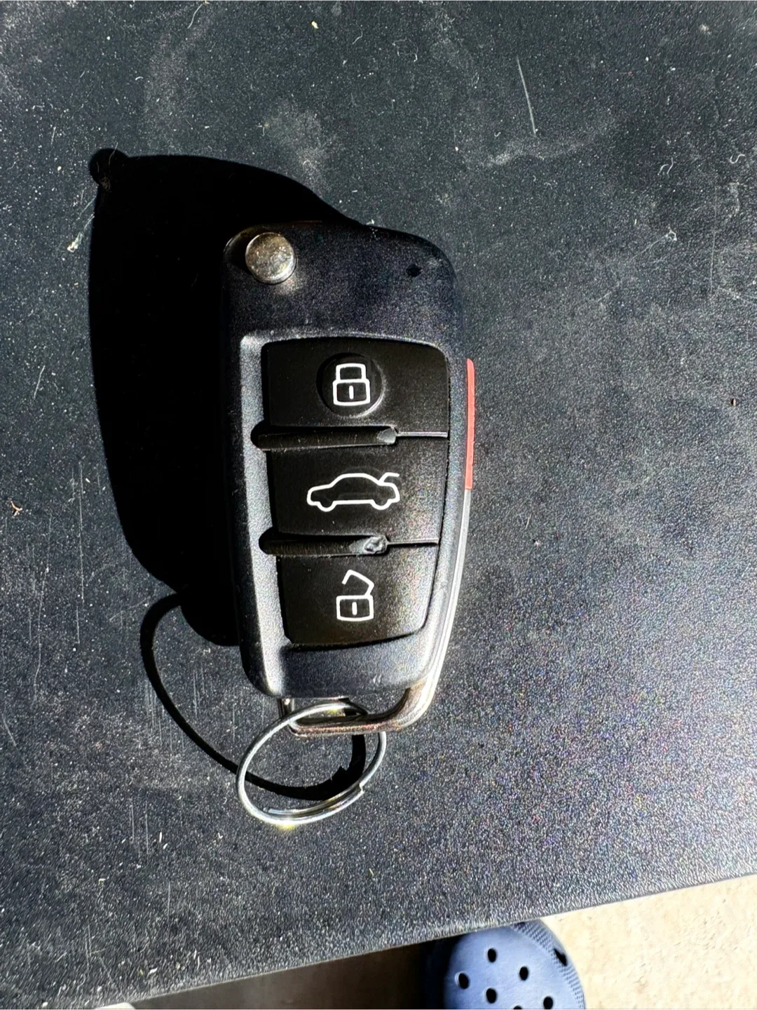 Audi Q7 Black Leather Rear Seats