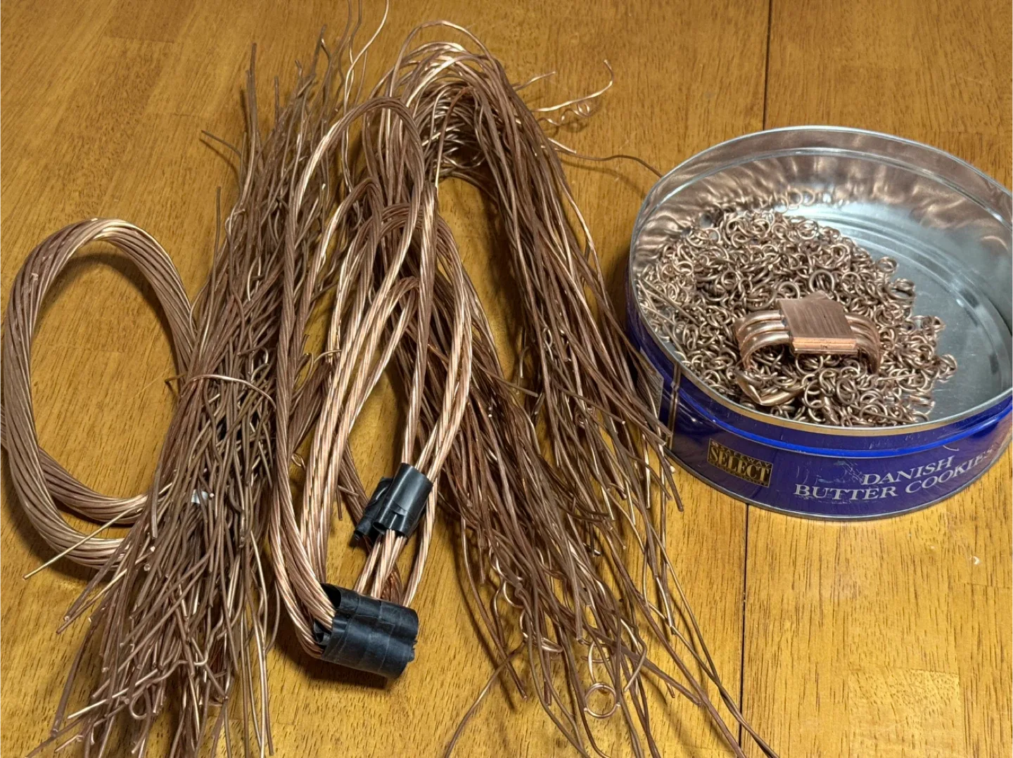 2.5kgs of Scrap Copper Wire