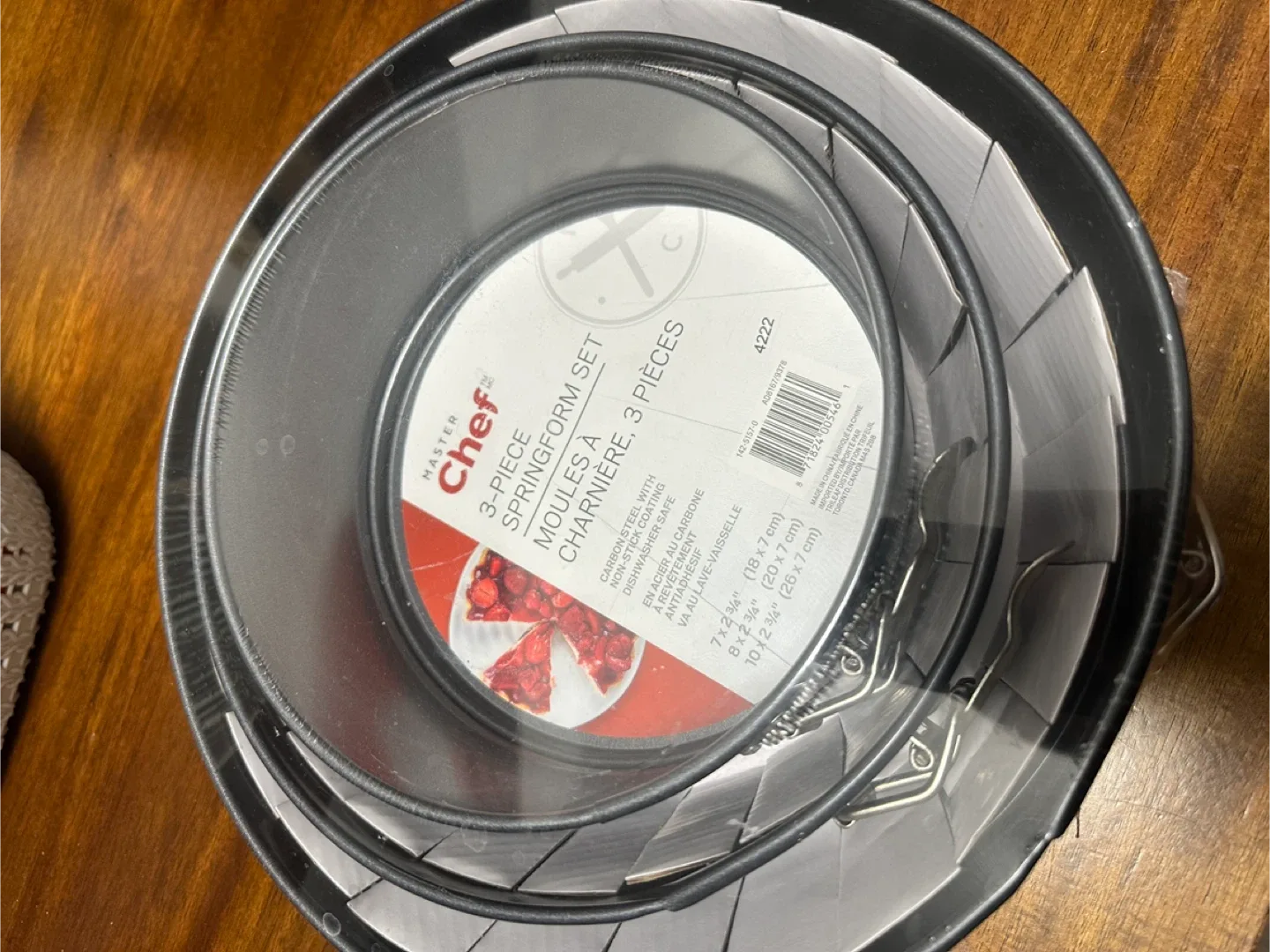 Master Chef 3-Piece Springform Set - New