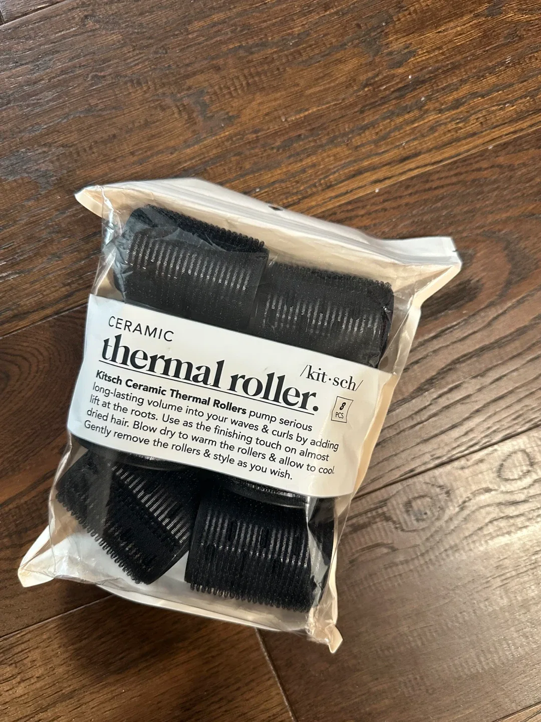Kitsch Ceramic Thermal Rollers - 8 Pcs