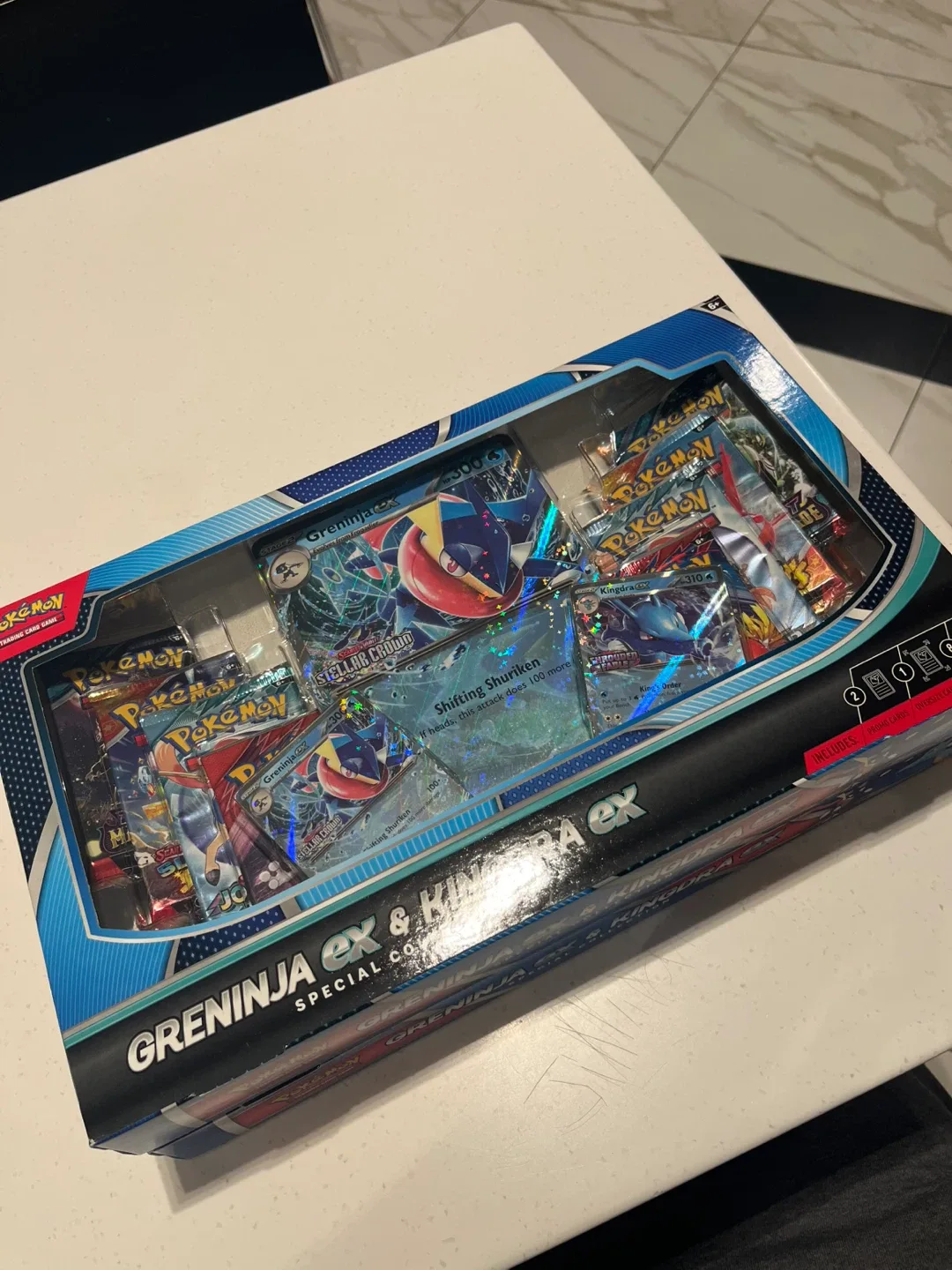 Pokemon Greninja EX & Kingdra EX Special Collection