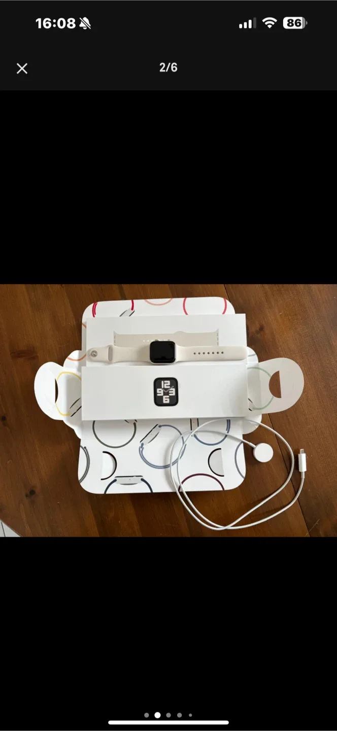 Apple Watch SE starlight 40mm (2nd generation) GPS image indicator(3)