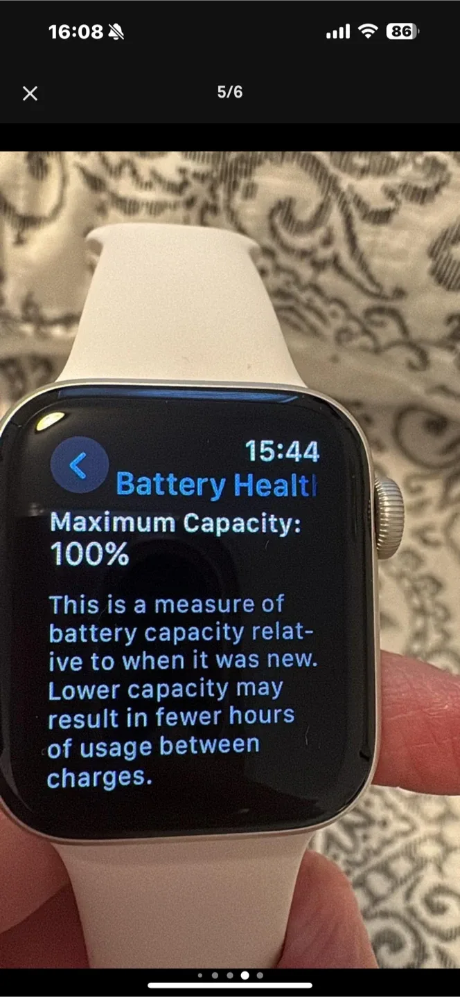 Apple Watch SE starlight 40mm (2nd generation) GPS image indicator(5)