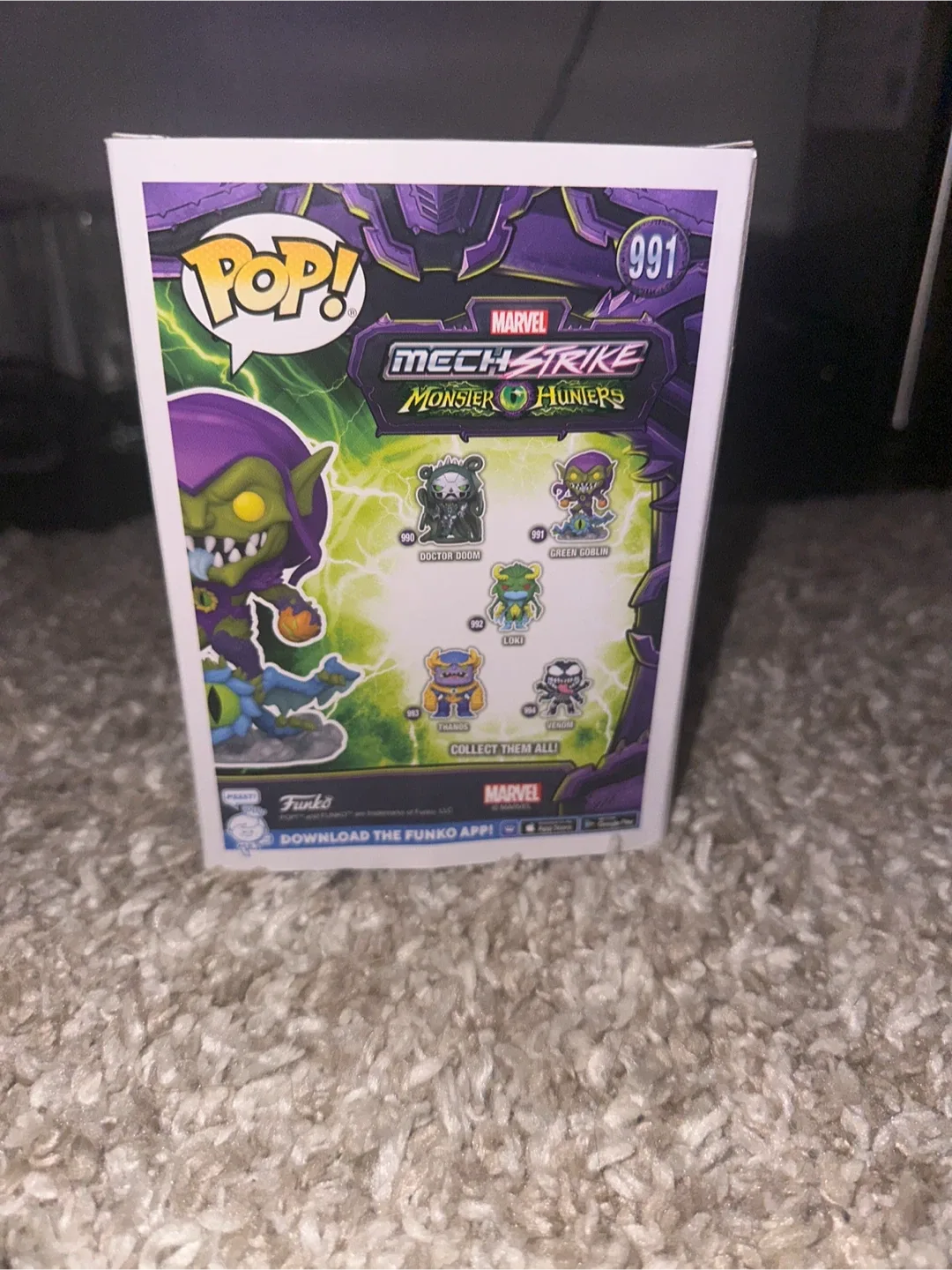 Funko Pop! Marvel Mech Strike Green Goblin #991 image indicator(2)