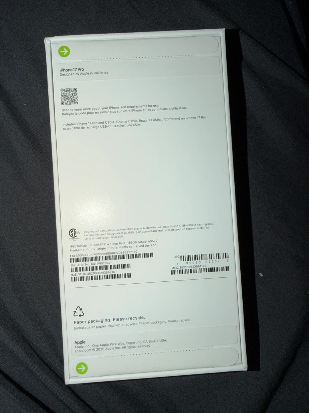 iPhone 17 Pro - New in Box!