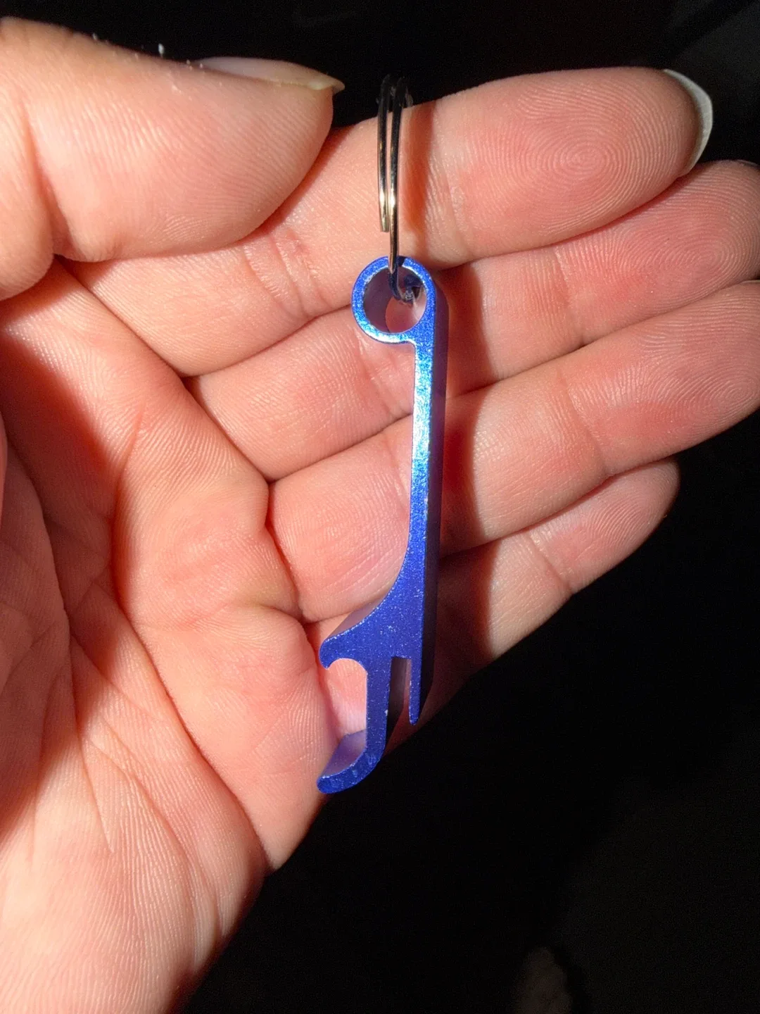 Blue Bottle Opener Keychain image indicator(2)