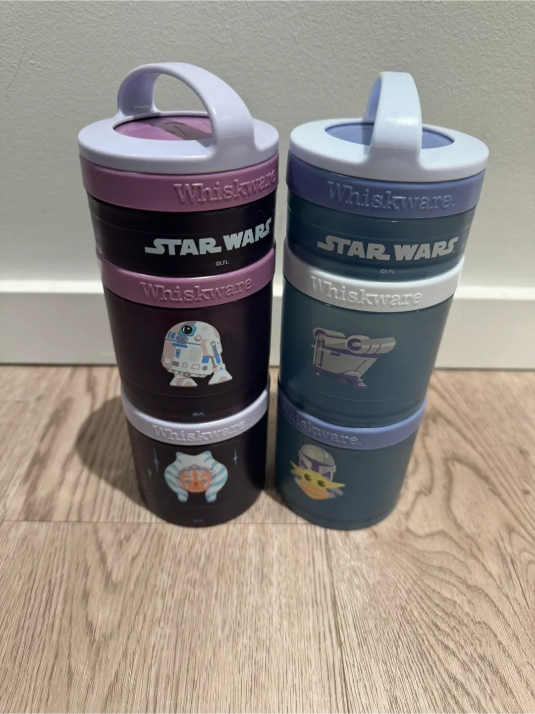 Whiskware Star Wars Stackable Snack Containers