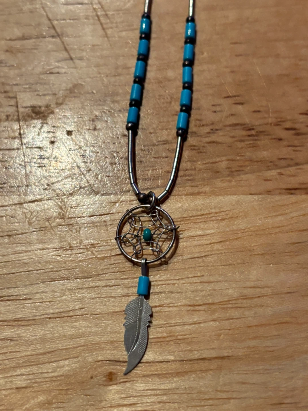 Dreamcatcher Necklace & Earrings Set - photo 2
