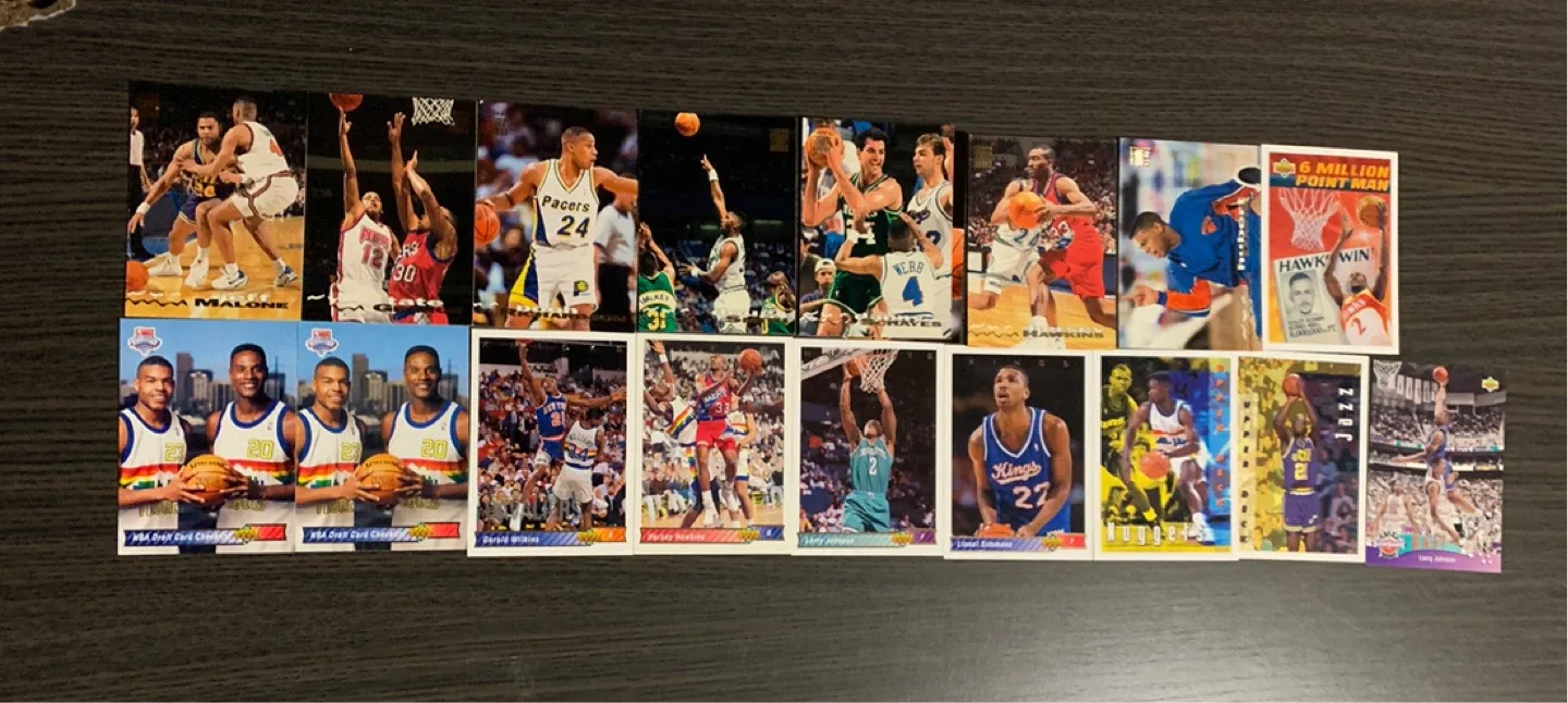 Vintage NBA Basketball Trading Cards